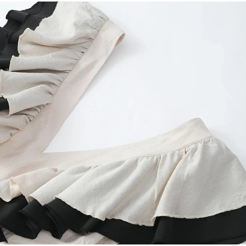 Tania - Conjunto elegante de dos piezas