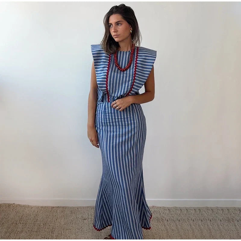 Andrea - Conjunto casual de dos piezas